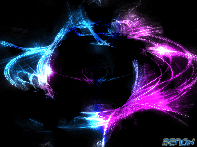 Circular object black background blue #2 free wallpaper for desktop - medium preview image