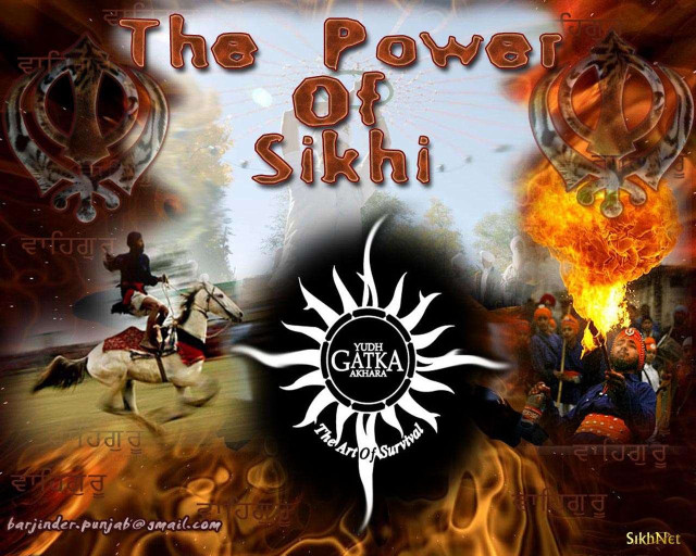 Man horse fire power sikh free wallpaper for desktop - medium preview image