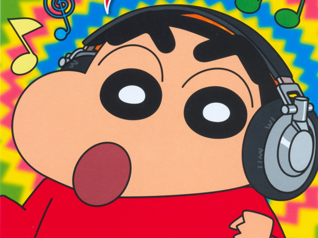 Cartoon character headphones microphone music free wallpaper for desktop - medium preview image