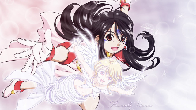 Woman child sword red white free wallpaper for desktop - medium preview image