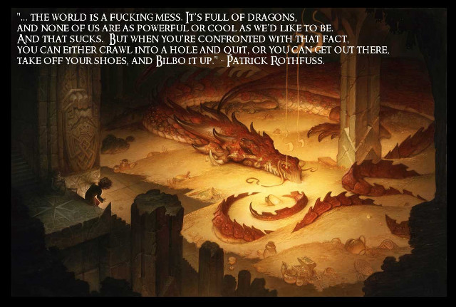 Dragon quote image png free wallpaper for desktop - medium preview image