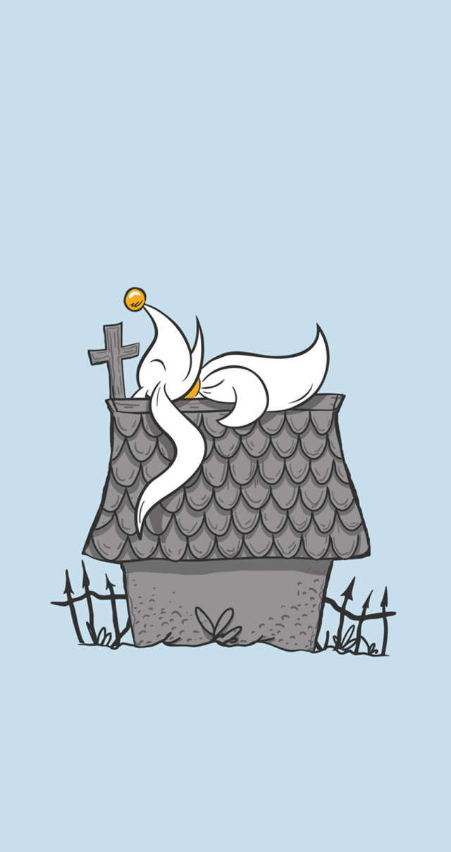 Bird flying roof cross sitting free wallpaper for mobile - medium preview image