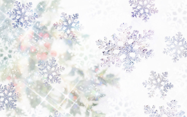 Snowflake pattern white background blue #2 free wallpaper for desktop - medium preview image