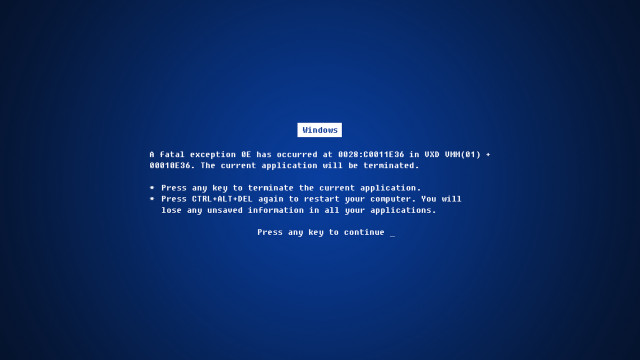 Blue screen white text says #2 free wallpaper for desktop - medium preview image