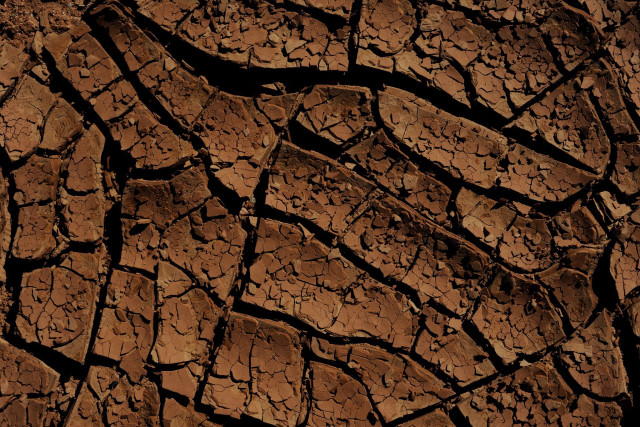 Brown surface cracks close up free wallpaper for desktop - medium preview image