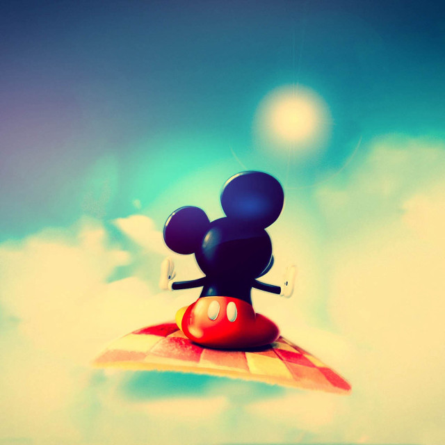 Mickey mouse red object sky free wallpaper for tablet - medium preview image