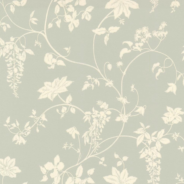 Flower pattern wallpaper white grey free wallpaper for tablet - medium preview image