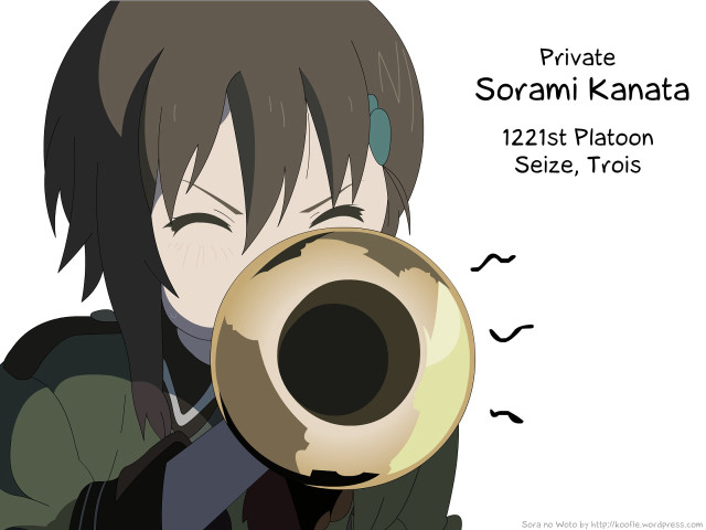 Person holding trumpet private sorami free wallpaper for desktop - medium preview image
