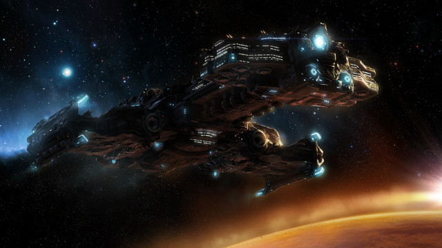 Space station planet bright light #7 free wallpaper for desktop - medium preview image