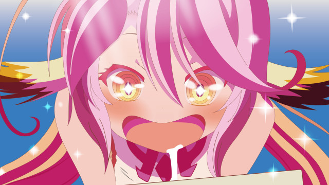 Girl pink hair yellow eyes #2 free wallpaper for desktop - medium preview image