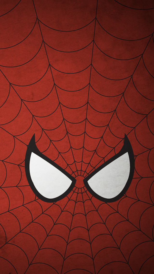 Spider man face eyes web #3 free wallpaper for mobile - medium preview image