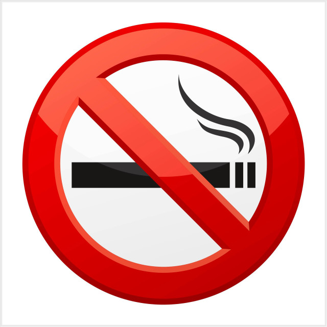 Red no smoking sign cigarette free wallpaper for tablet - medium preview image