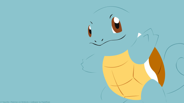 Cartoon turtle blue background brown free wallpaper for desktop - medium preview image