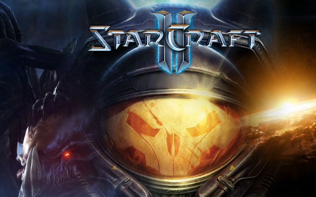 Spaceman helmet planet background starcraft free wallpaper for desktop - medium preview image
