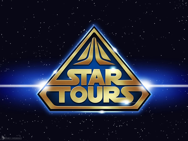 Star tours logo dark background free wallpaper for desktop - medium preview image