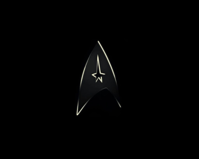 Star trek logo black background #5 free wallpaper for desktop - medium preview image