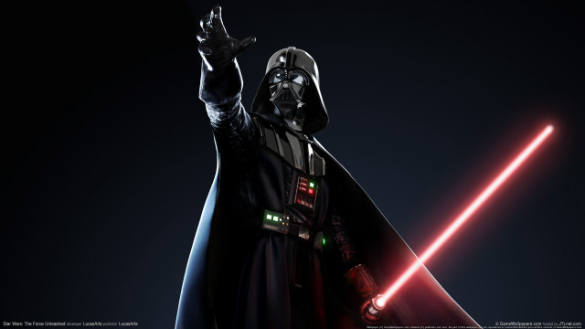 Darth vader dark background red #2 free wallpaper for desktop - medium preview image