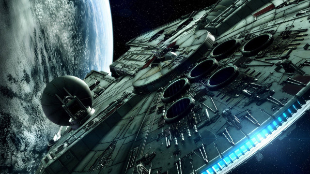 Star wars ship space planet #3 free wallpaper for desktop - medium preview image