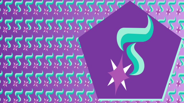 Purple green abstract background hexagonal free wallpaper for desktop - medium preview image