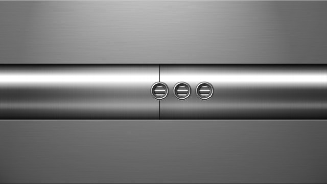 Metallic surface three buttons black free wallpaper for desktop - medium preview image