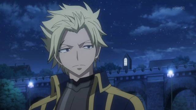 Man black yellow outfit castle free wallpaper for desktop - medium preview image