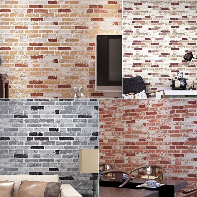 Brick wall tv couch lamp free wallpaper for tablet - medium preview image