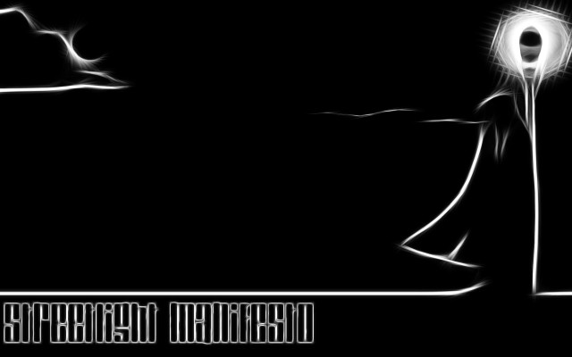 Black white photo person light free wallpaper for desktop - medium preview image