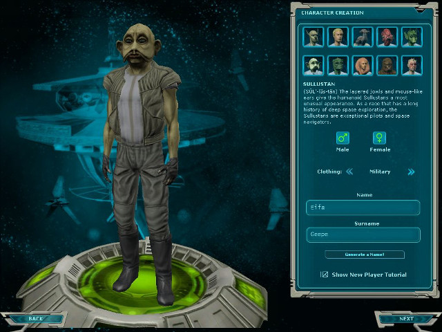Star trek online character screenshot free wallpaper for desktop - medium preview image