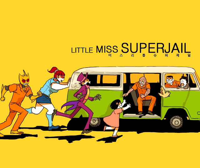 Cartoon bus people costume man free wallpaper for desktop - medium preview image