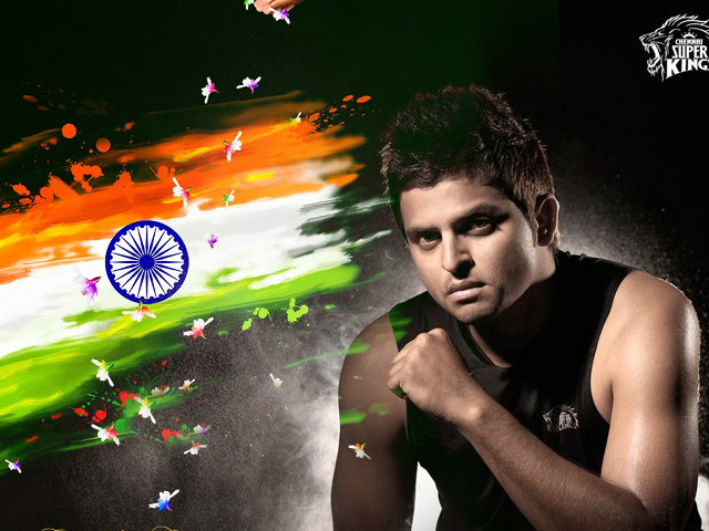 Man posing flag butterflies background free wallpaper for desktop - medium preview image