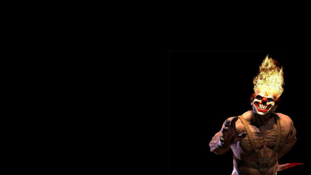 Demonic yellow mask fire head #2 free wallpaper for desktop - medium preview image