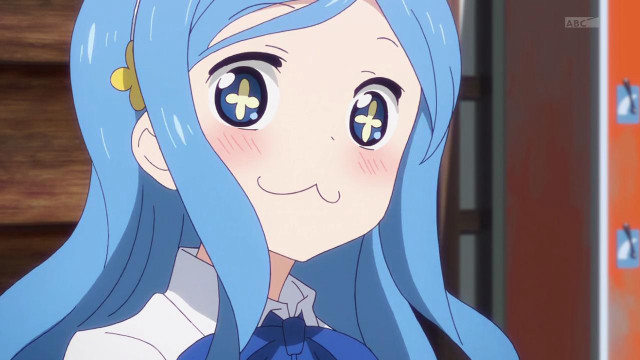 Girl blue hair blue eyes #2 free wallpaper for desktop - medium preview image