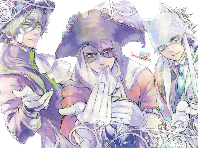 Anime characters costumes hats festival free wallpaper for desktop - medium preview image