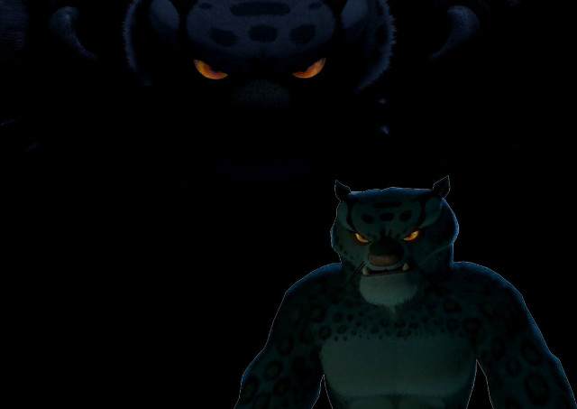 Cartoon cat glowing eyes demon free wallpaper for desktop - medium preview image