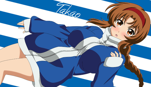 Woman blue dress ponytail hair free wallpaper for desktop - medium preview image