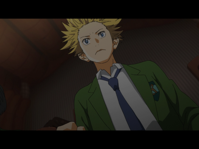 Blonde man green jacket formal free wallpaper for desktop - medium preview image