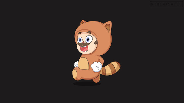 Cartoon character funny expression cat free wallpaper for desktop - medium preview image