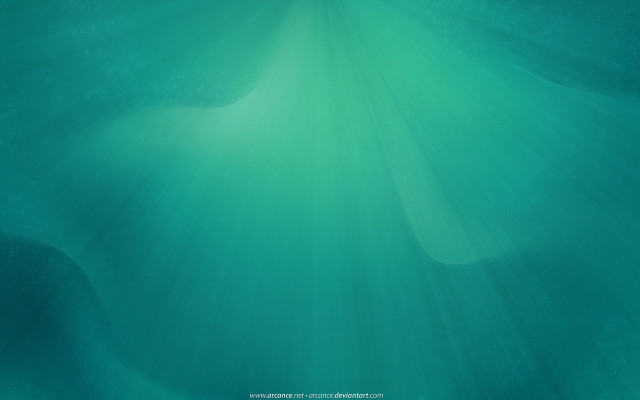 Green background light water bottom free wallpaper for desktop - medium preview image