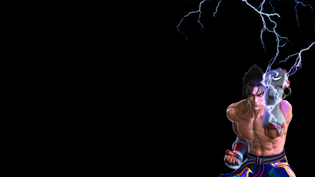 Man fist lightning neogeo volumetric free wallpaper for desktop - medium preview image