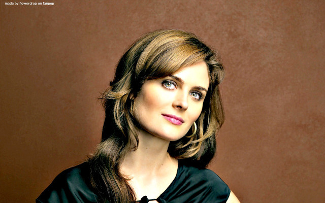 Woman longhair blackshirt tie brownwall free wallpaper for desktop - medium preview image