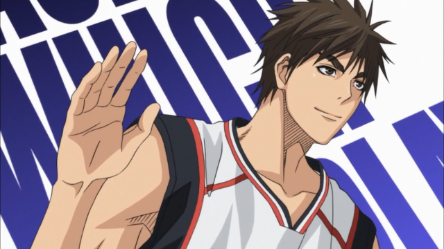 Man basketball uniform waving camera free wallpaper for desktop - medium preview image