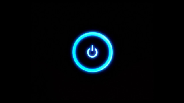 Blue light black background blue free wallpaper for desktop - medium preview image