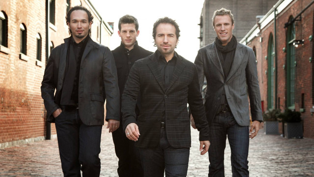 Men group brick road brick free wallpaper for desktop - medium preview image