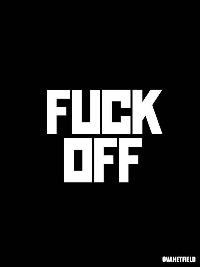 Black white logo flick off free wallpaper for mobile - medium preview image