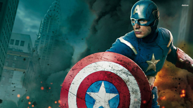 Captain america costume shield city #2 free wallpaper for desktop - medium preview image