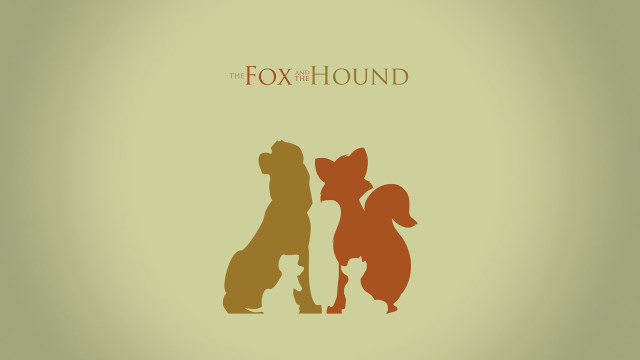 Dogs standing wallpaper fox hound free wallpaper for desktop - medium preview image