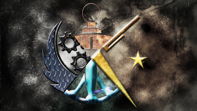 Coat of arms star knife #2 free wallpaper for desktop - medium preview image