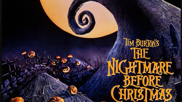 Halloween movie poster pumpkins swirly free wallpaper for desktop - medium preview image