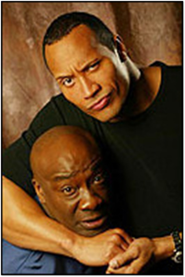 Two men posing for picture free wallpaper for mobile - medium preview image