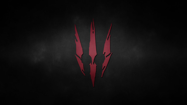 Red black wallpaper demon logo free wallpaper for desktop - medium preview image